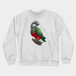 Bird - Senegal Parrot - Red Bellied Crewneck Sweatshirt